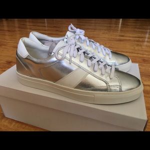 Steve Madden Men’s Sneakers Silver / White Size 10